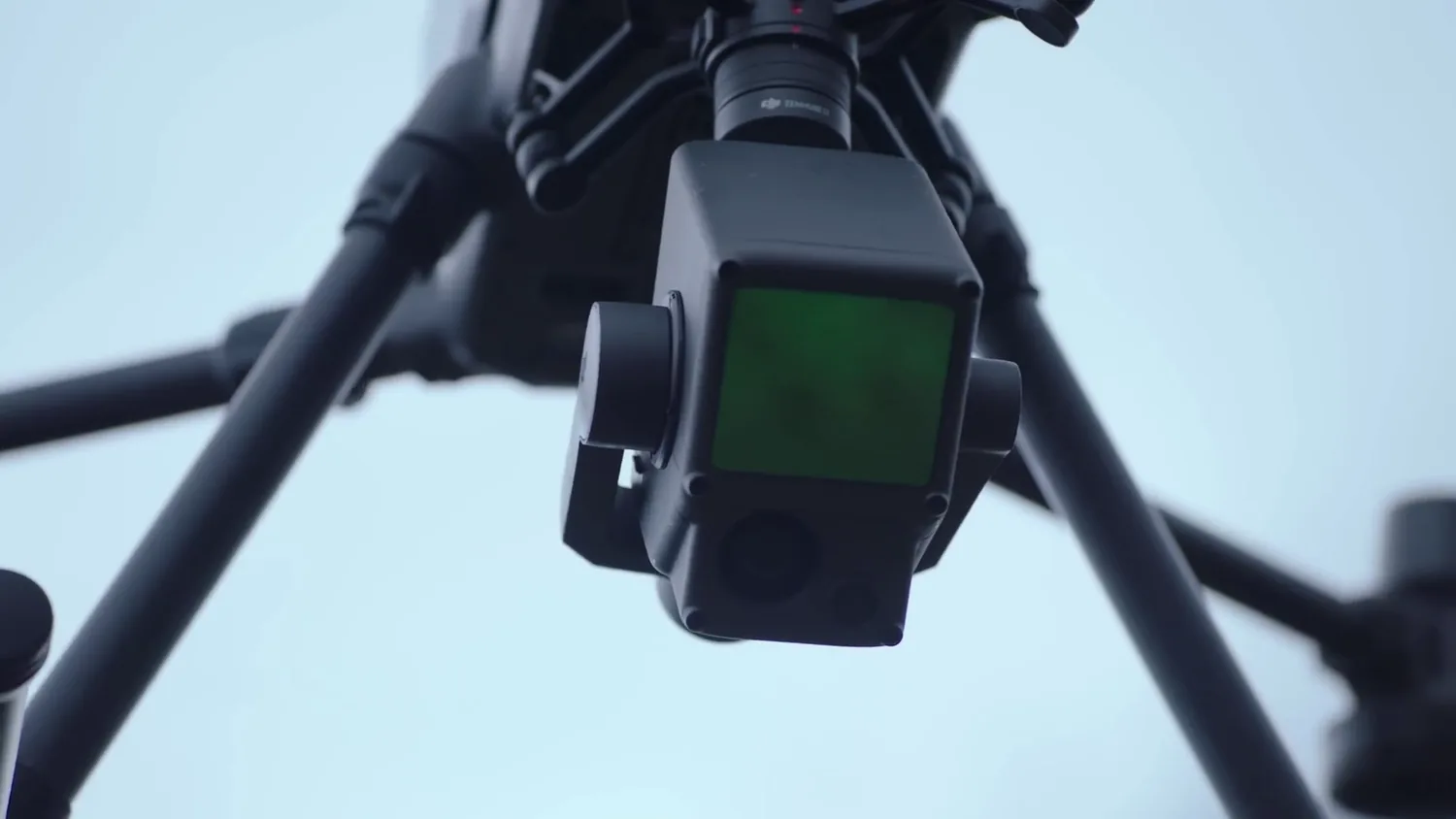 DJI Zenmuse L1 Lidar sensor close-up